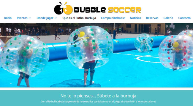 Futbol burbuja Dénia